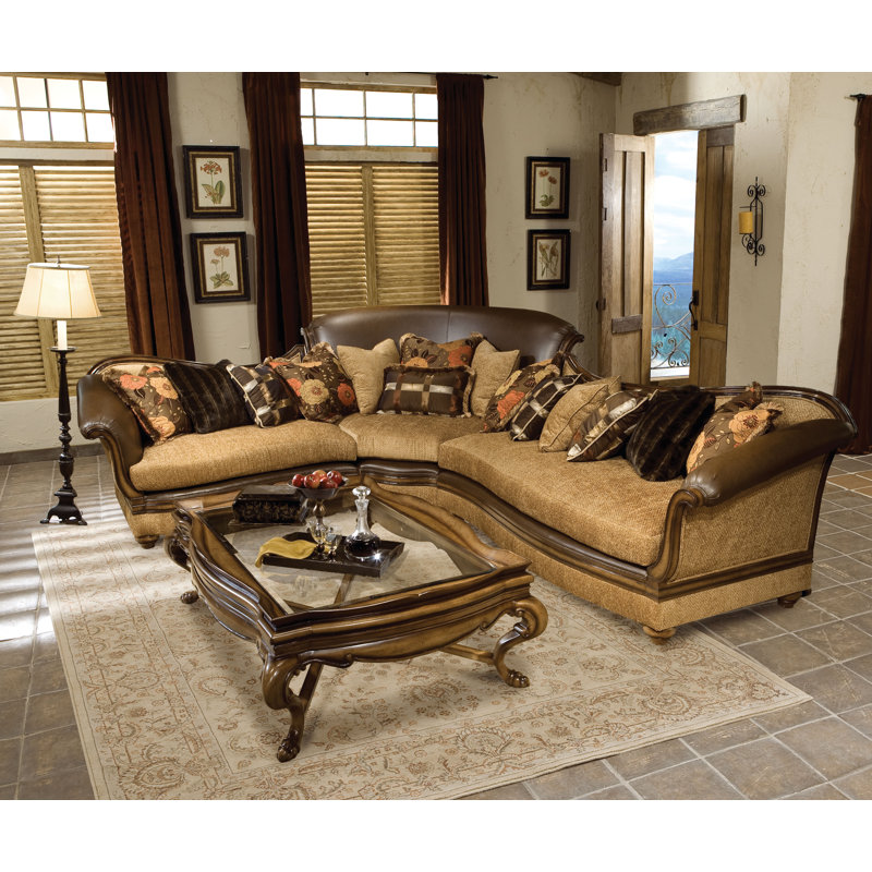 Italia Salvatore Left Hand Facing Sectional Wayfair